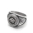Bague Loup Nordique (Acier)